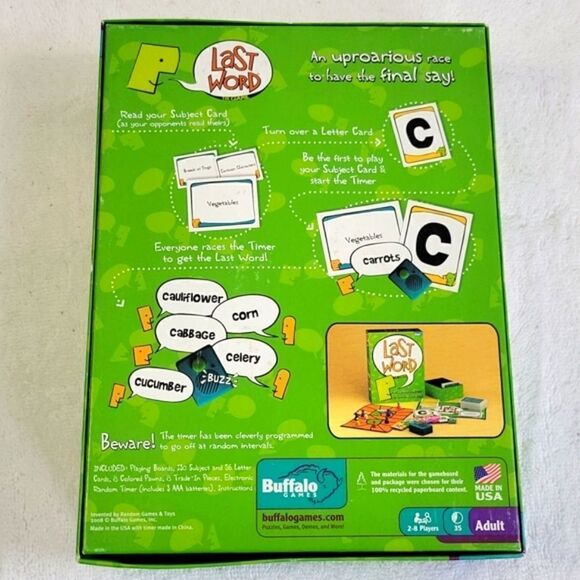Last Word Game   - Picture 5 of 10